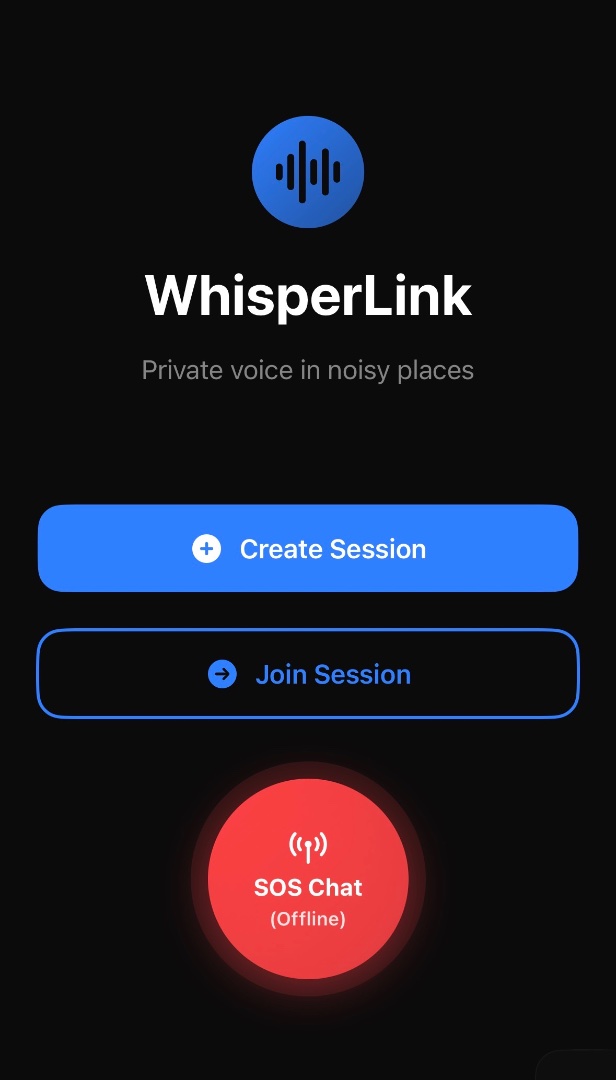 Whisperlink Voice screenshot