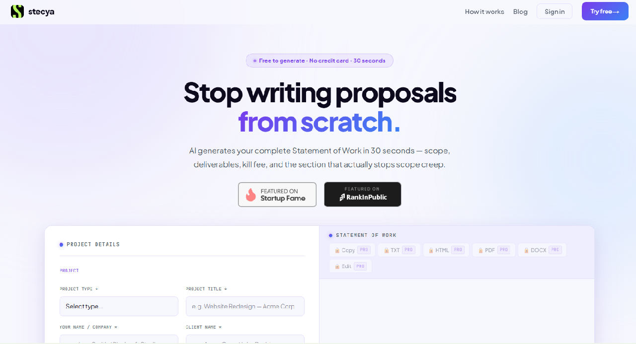 Stecya screenshot