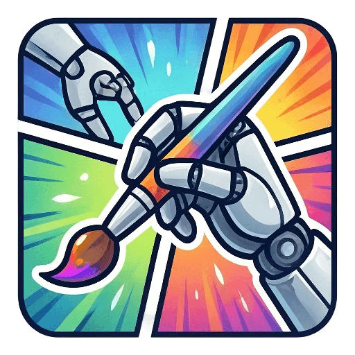 AI comic maker logo