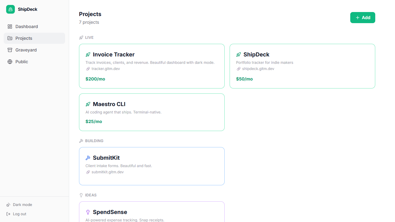 ShipDeck screenshot