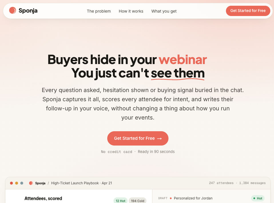Sponja screenshot