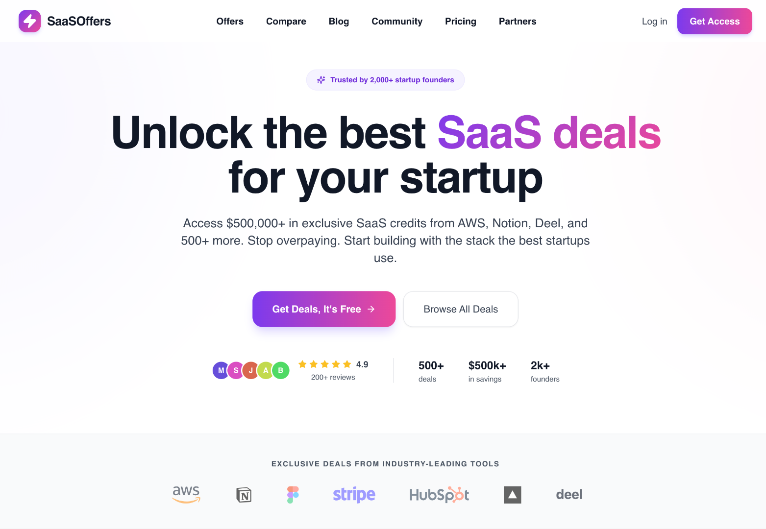 SaasOffers screenshot