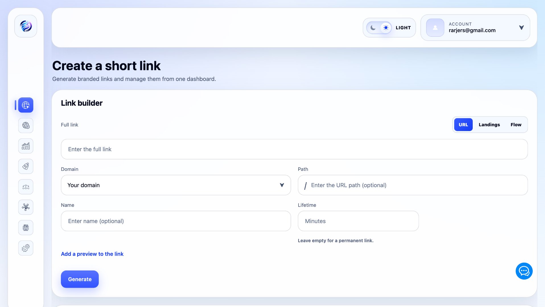 Uplinkly screenshot