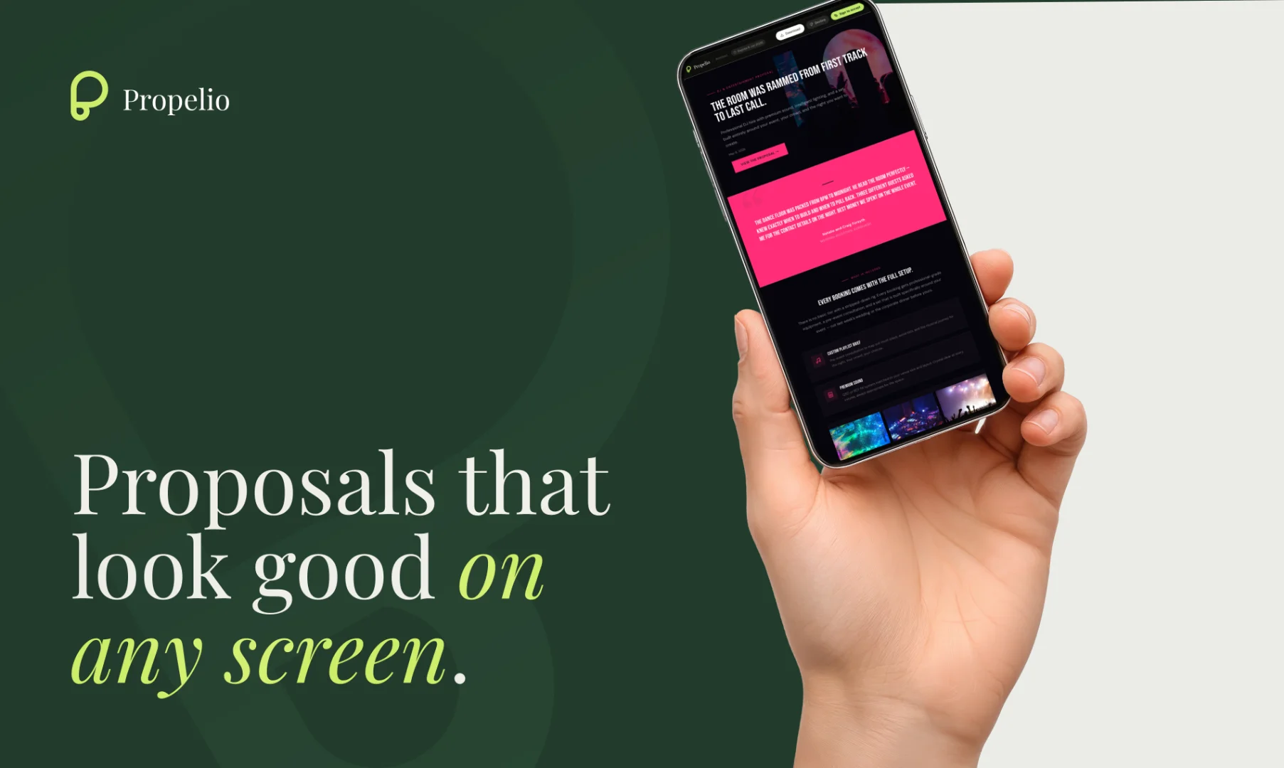 Propelio screenshot