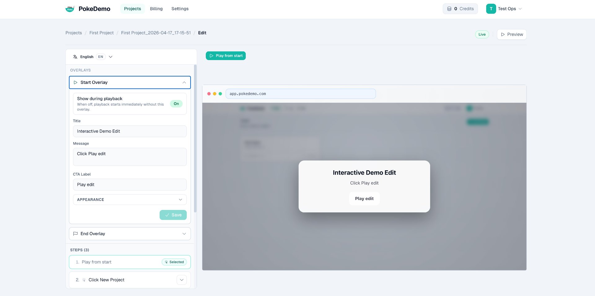 PokeDemo screenshot