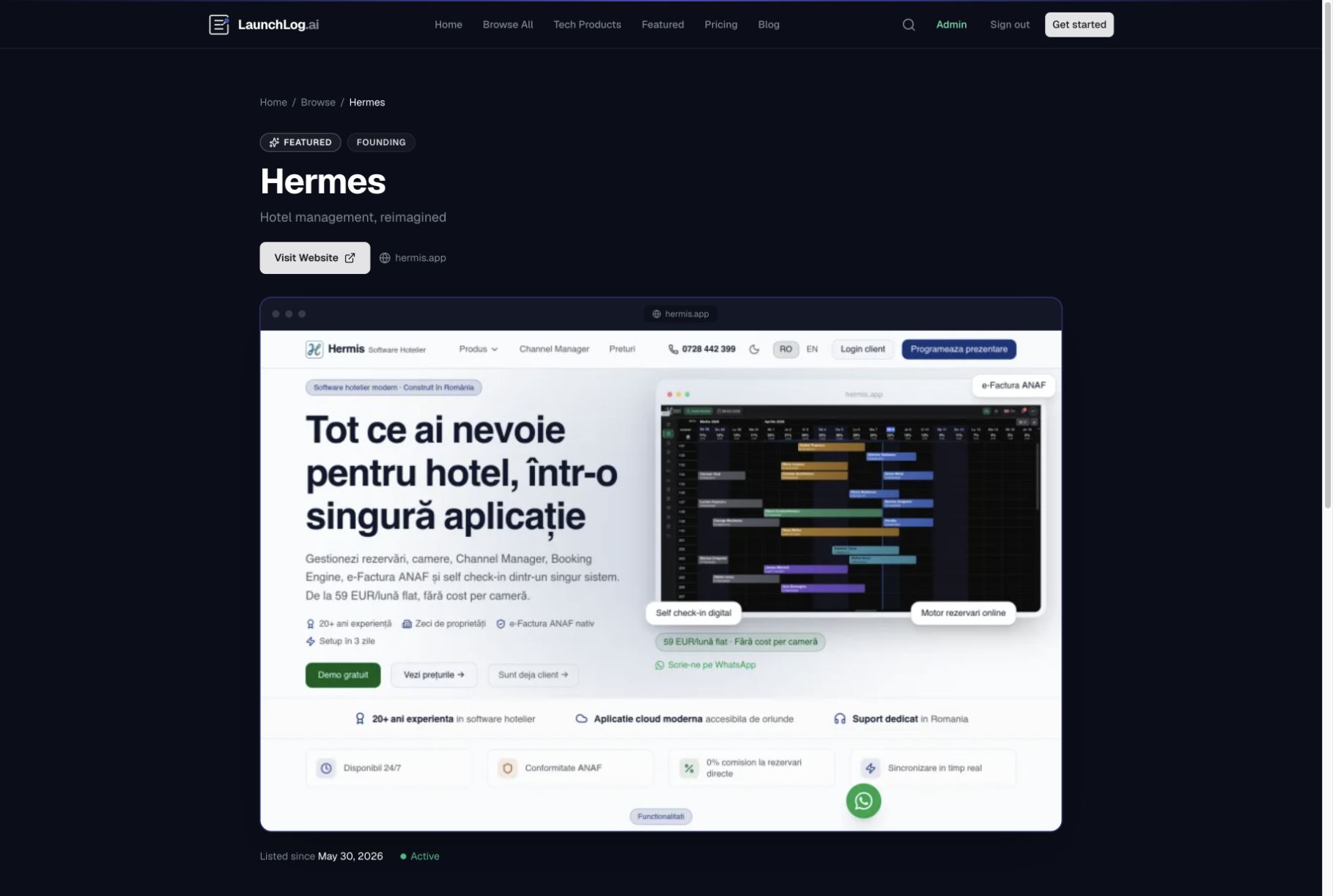 LaunchLog.ai screenshot