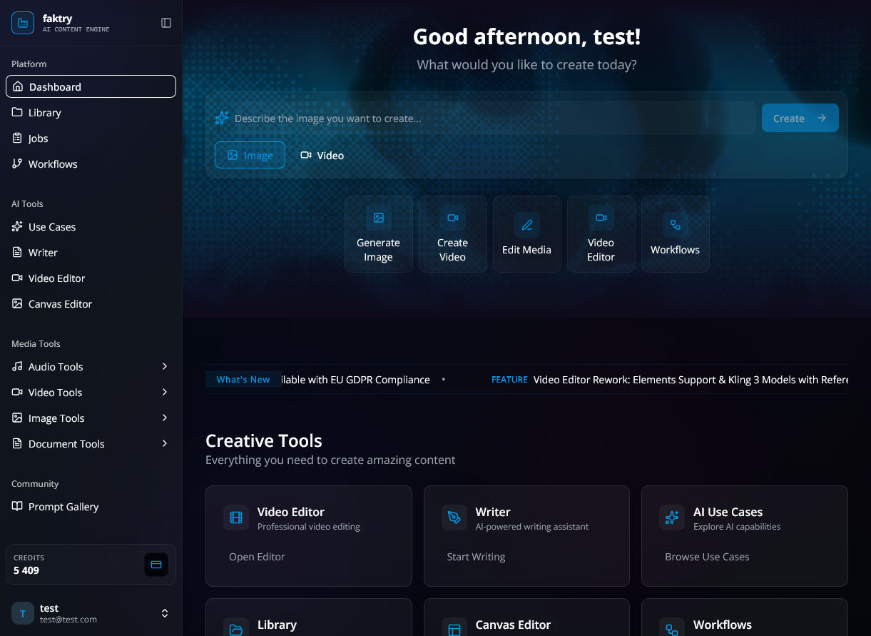 faktry screenshot