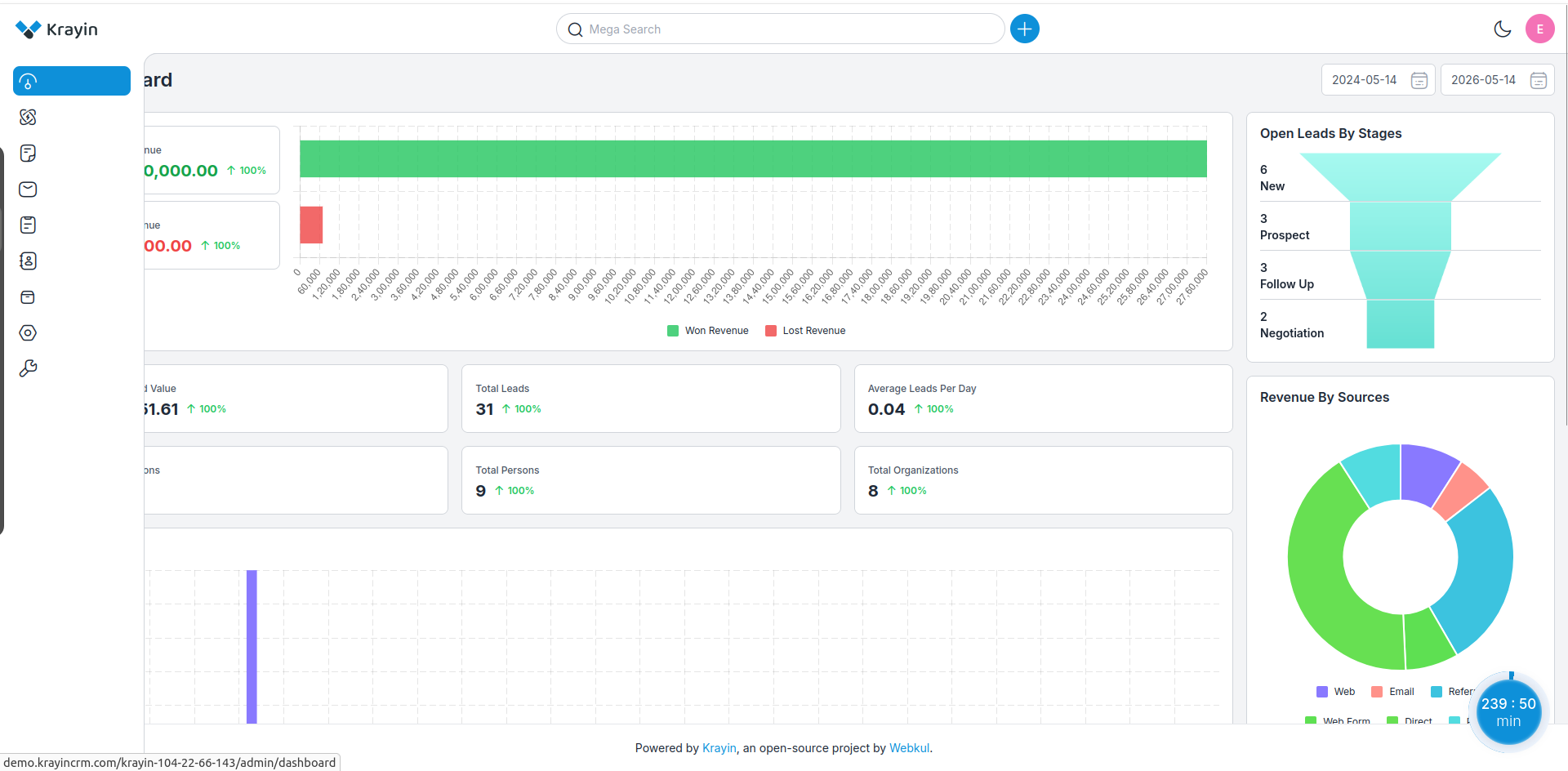Krayin CRM screenshot