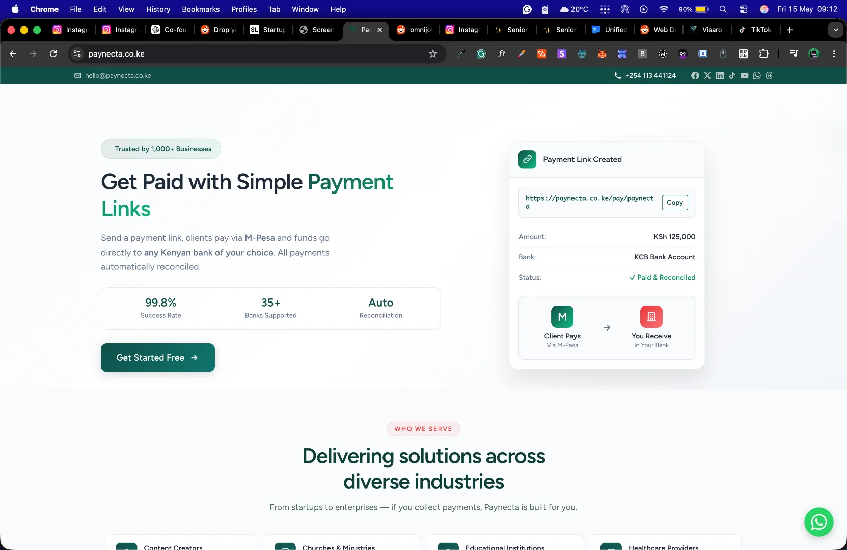 Paynecta Softwares screenshot
