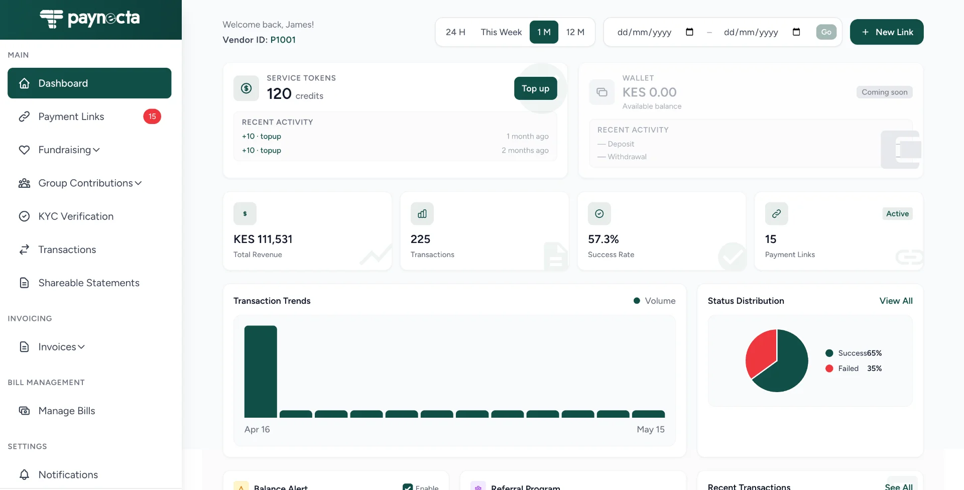 Paynecta Softwares screenshot