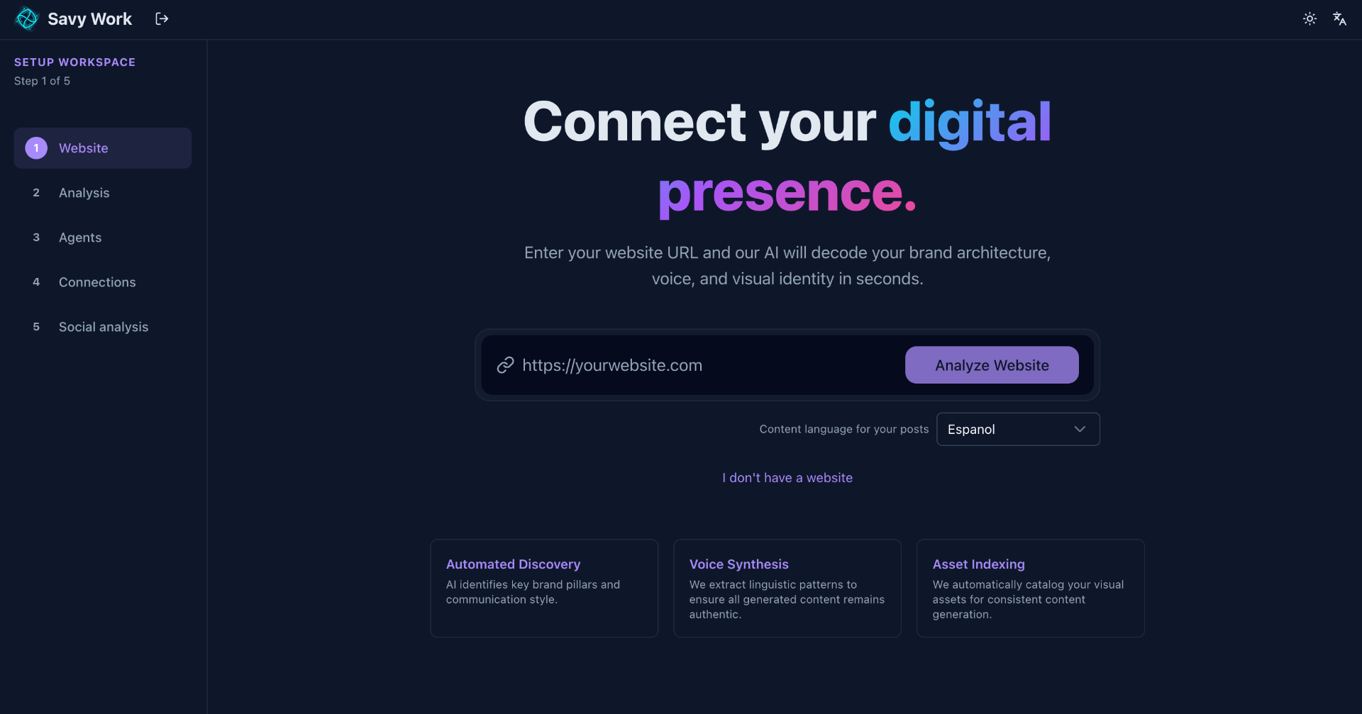 Savy Work screenshot