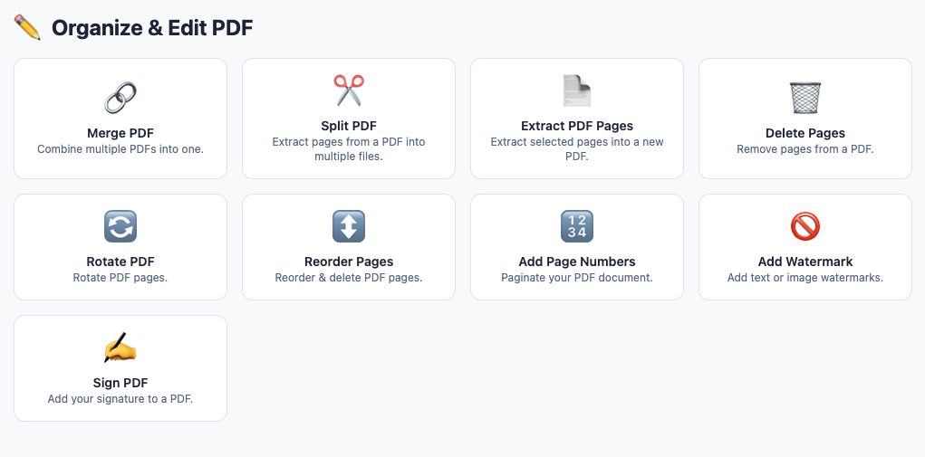 DumPDF screenshot