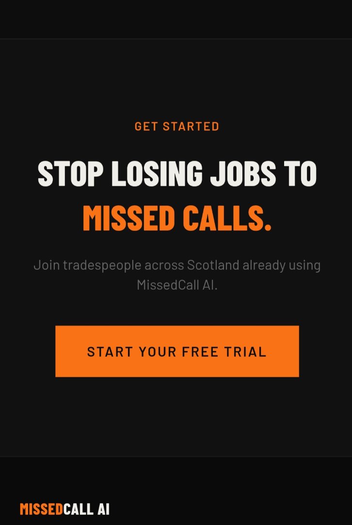 Missed Call AI screenshot
