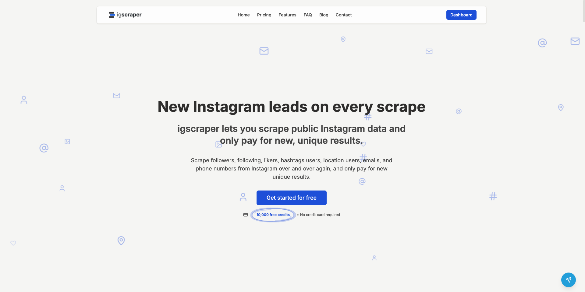 igscraper screenshot
