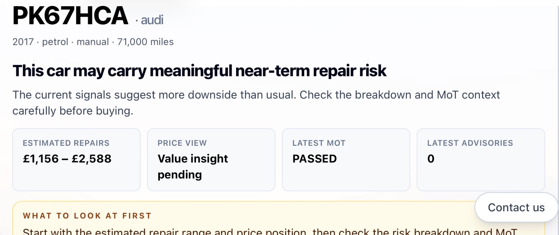 AutoAudit screenshot
