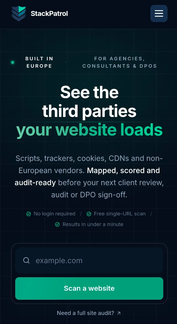 StackPatrol screenshot