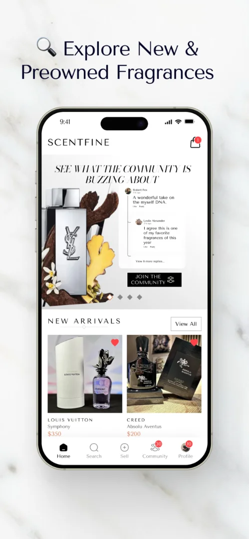 Scentfine screenshot