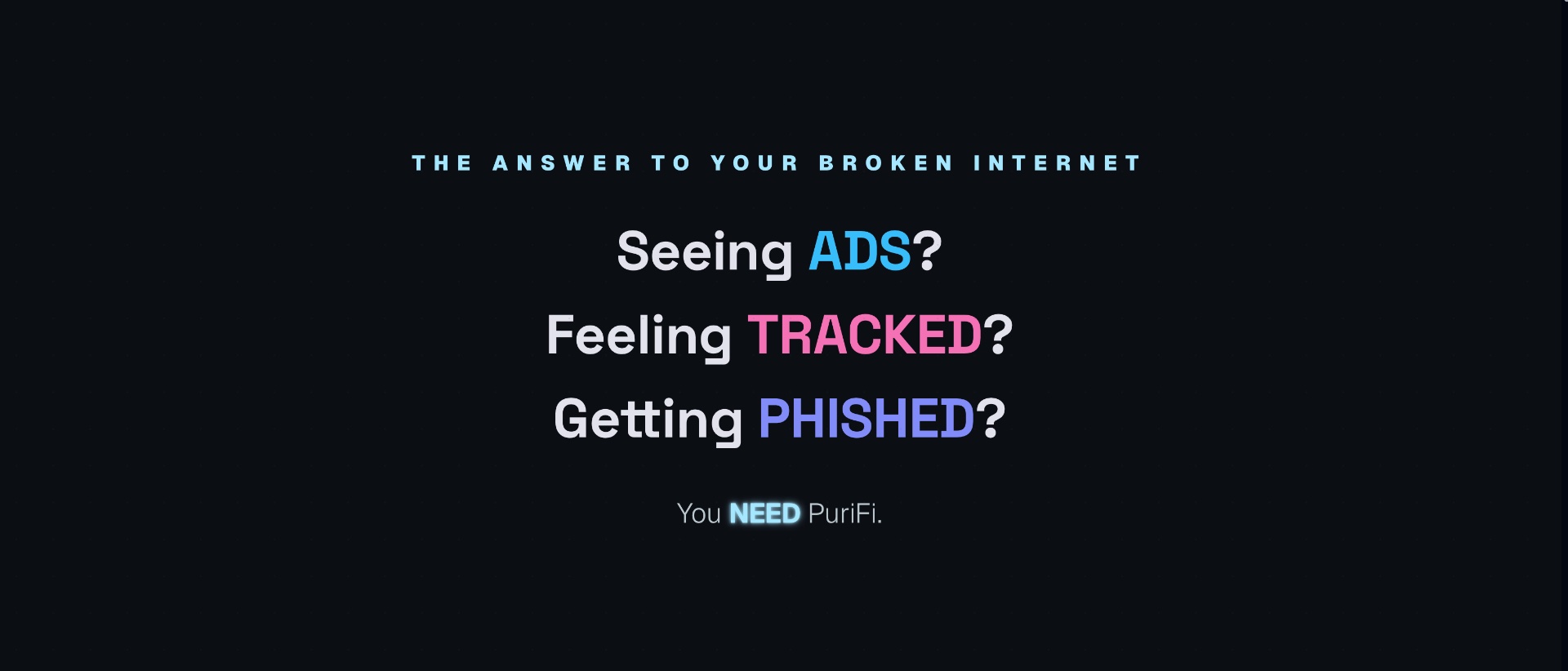 PuriFi screenshot