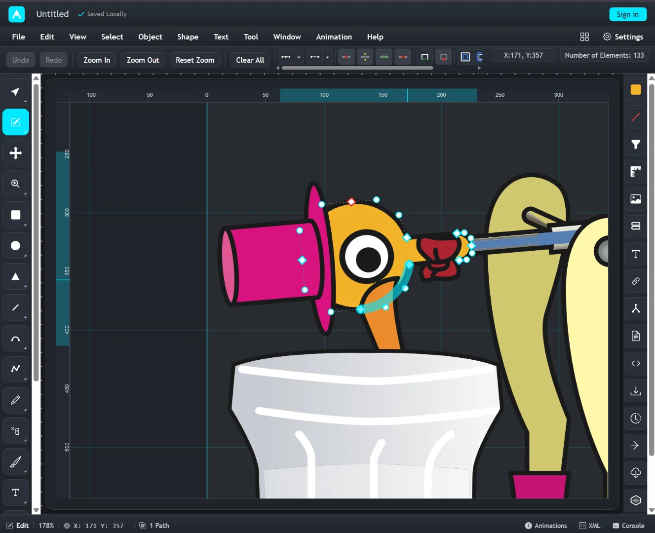 SVGSketch screenshot