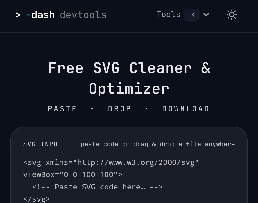 Dash devtools screenshot