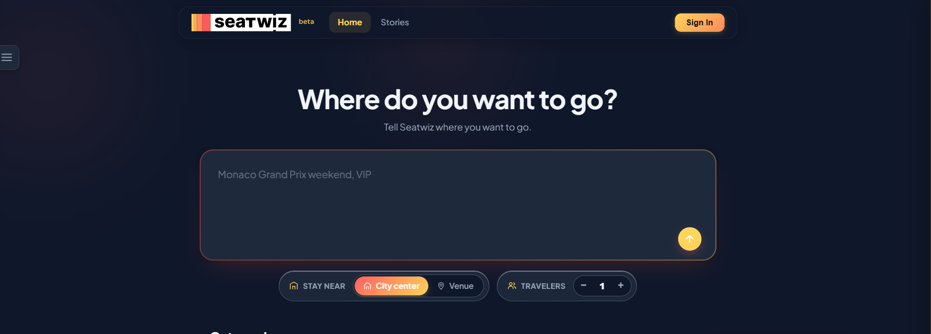 SeatWiz screenshot