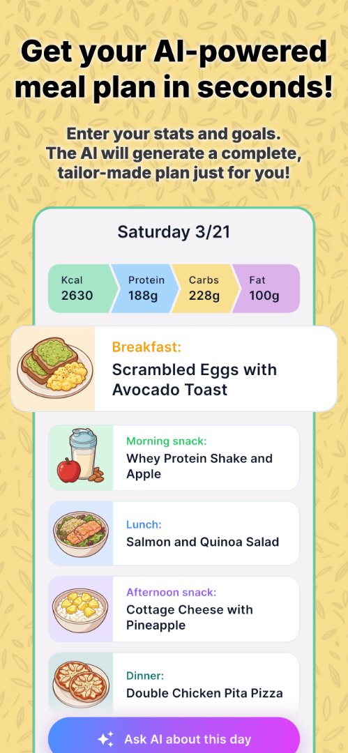 NutriAI screenshot