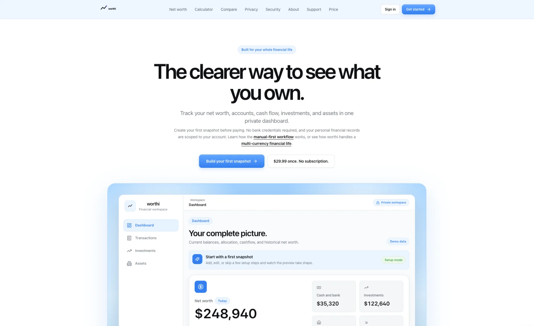 Worthi screenshot