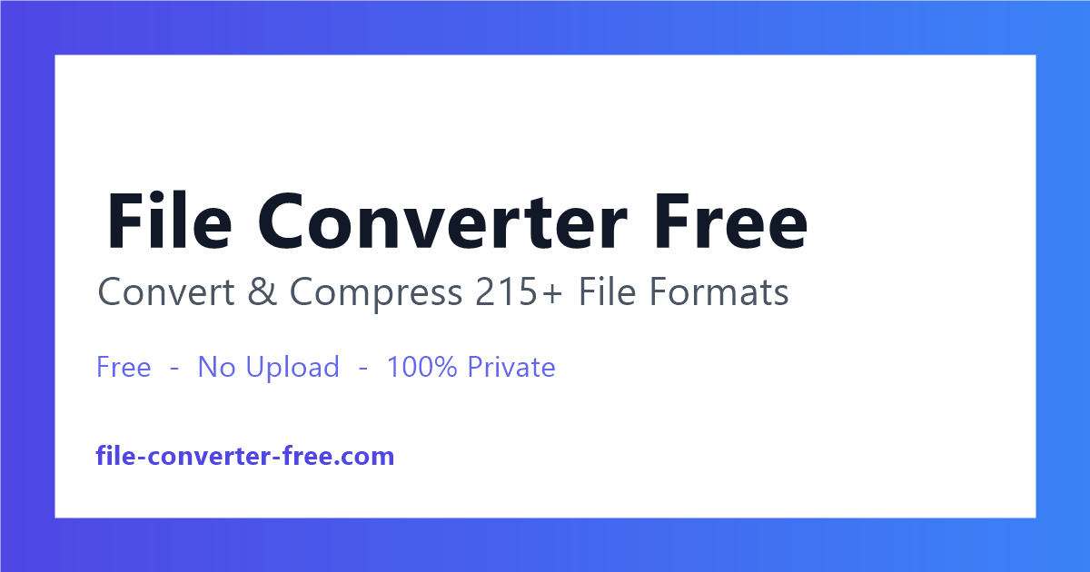 File Converter Free screenshot