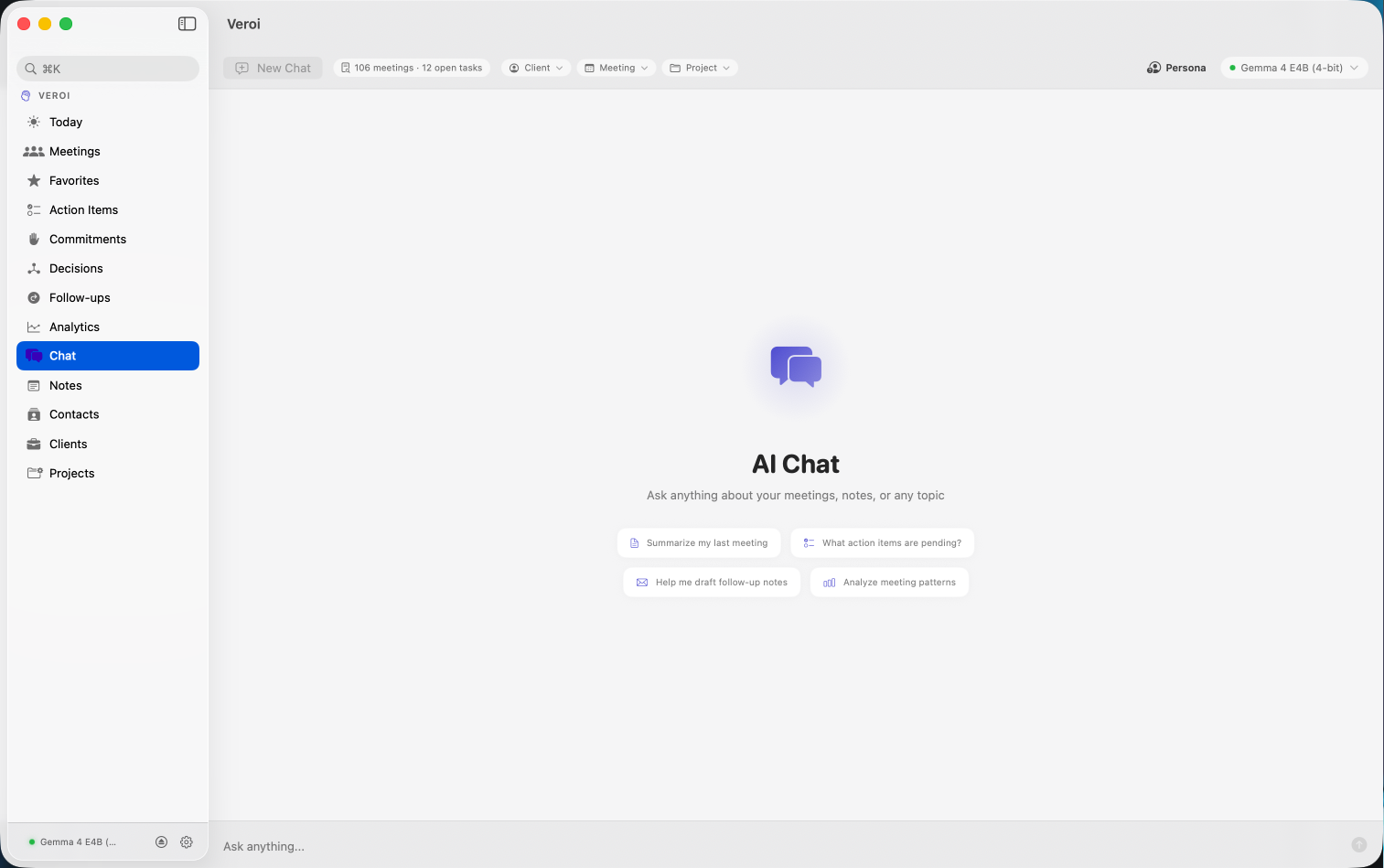 Veroi screenshot