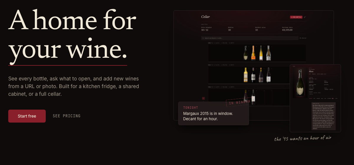 Vinarium screenshot