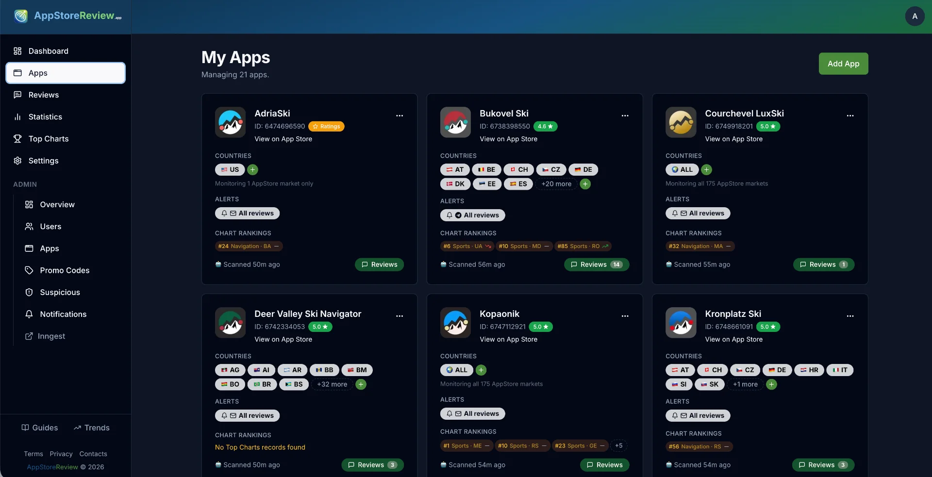 AppStoreReview.app screenshot