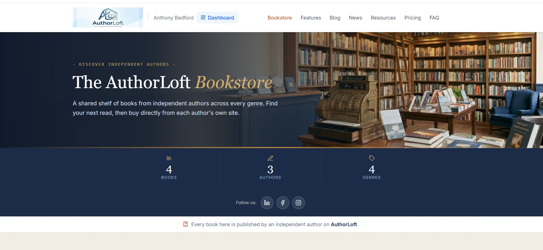 AuthorLoft screenshot