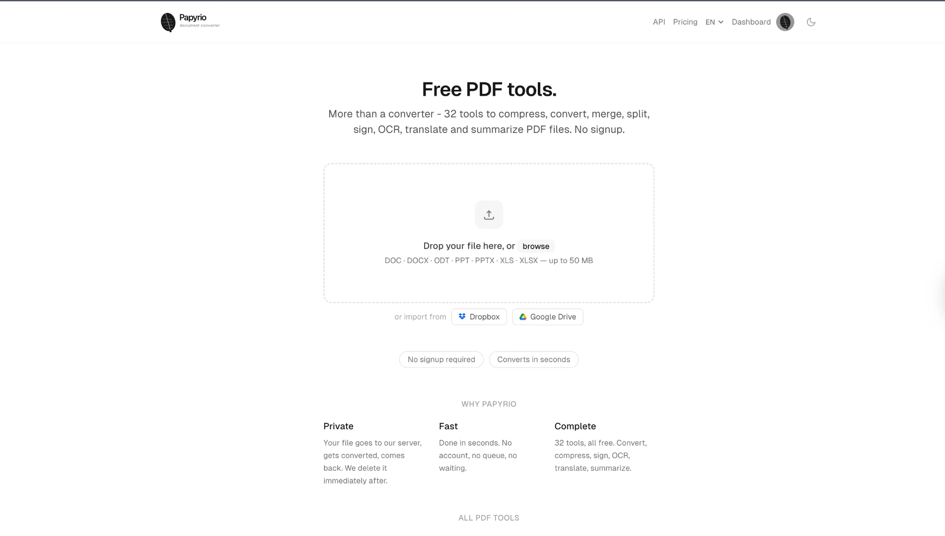 Papyrio screenshot