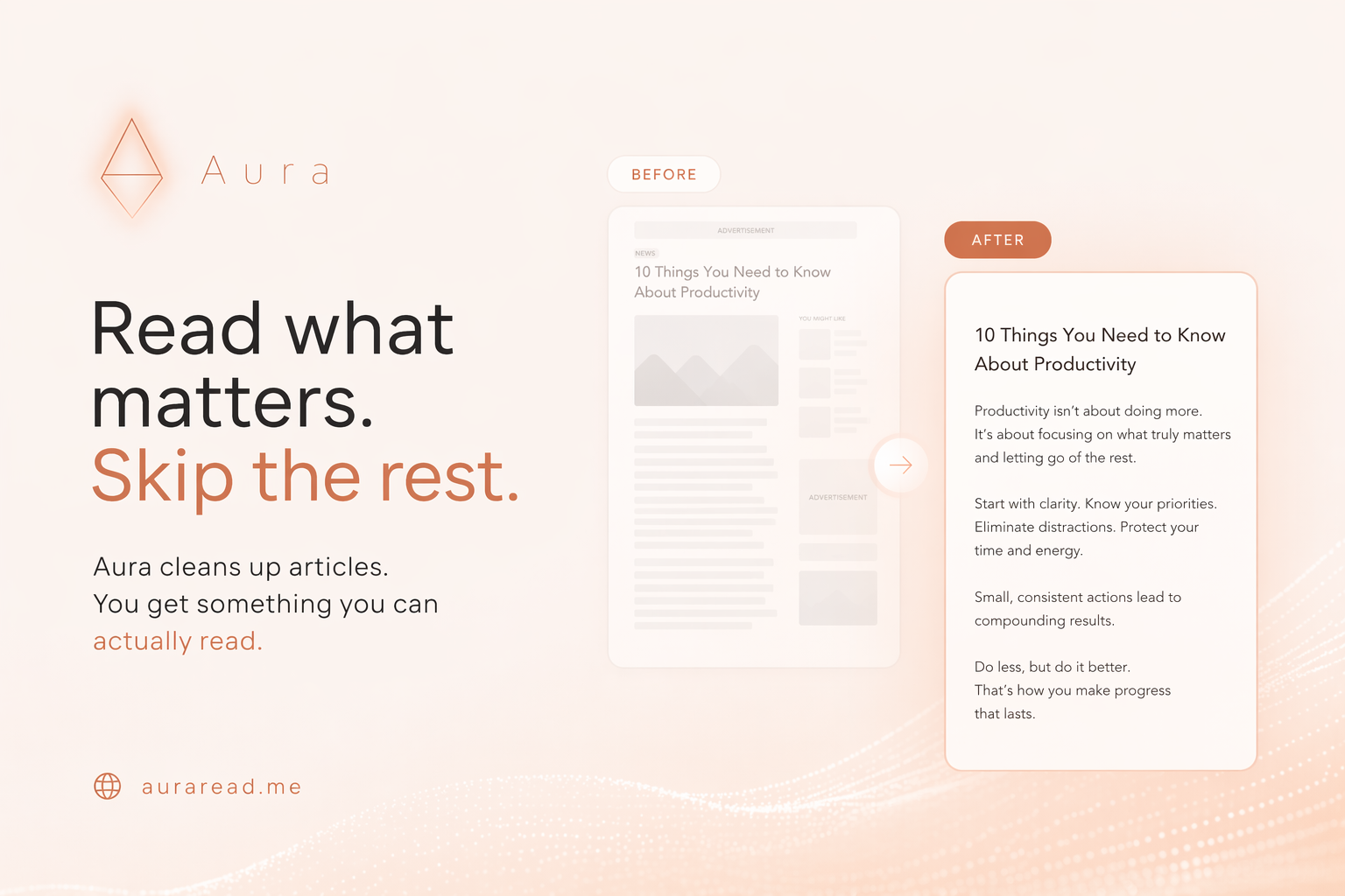 Aura Reader screenshot