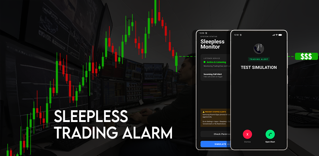 Sleepless Trading Alarm screenshot