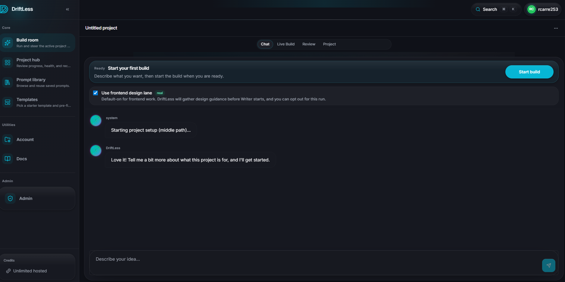 Driftless screenshot
