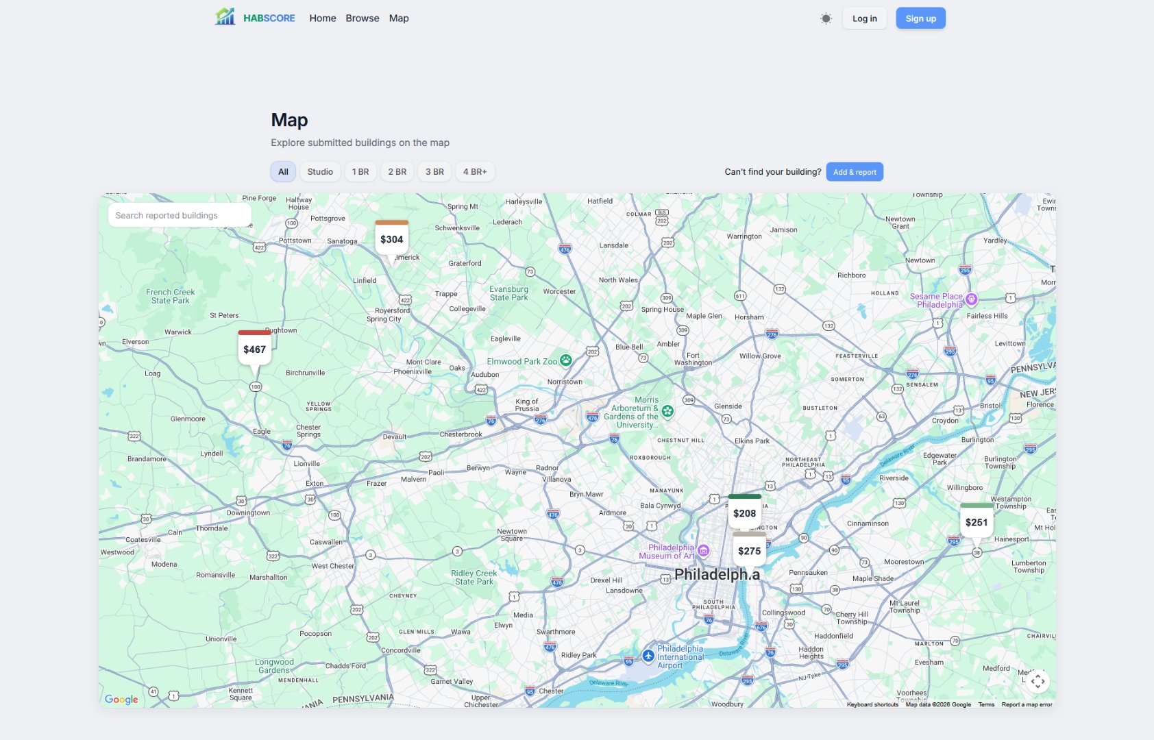Habscore screenshot