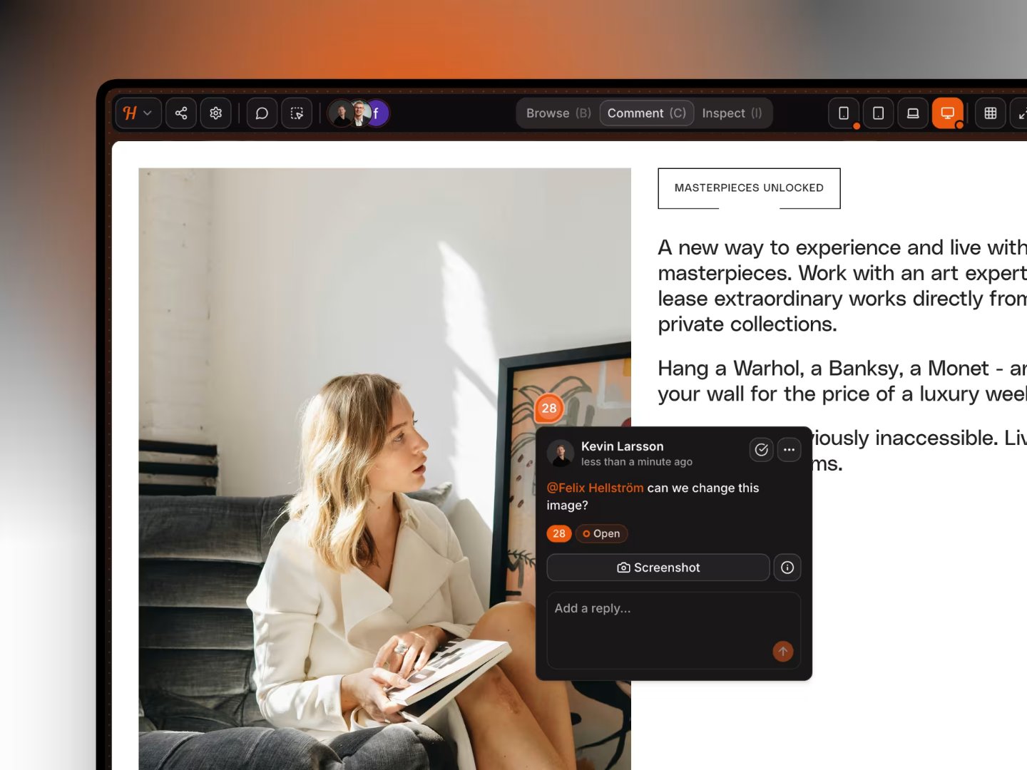 Huddlekit screenshot