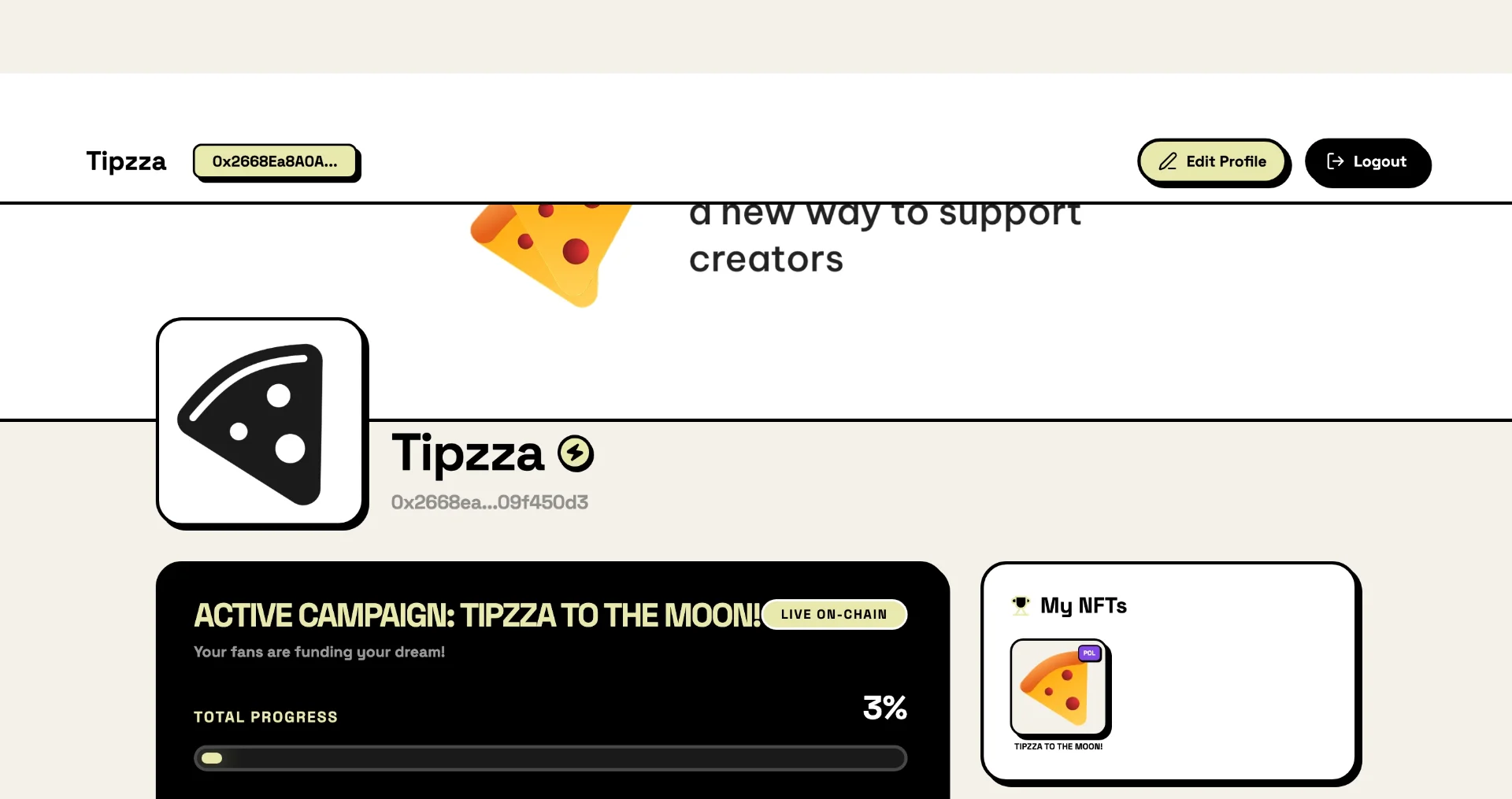 Tipzza screenshot
