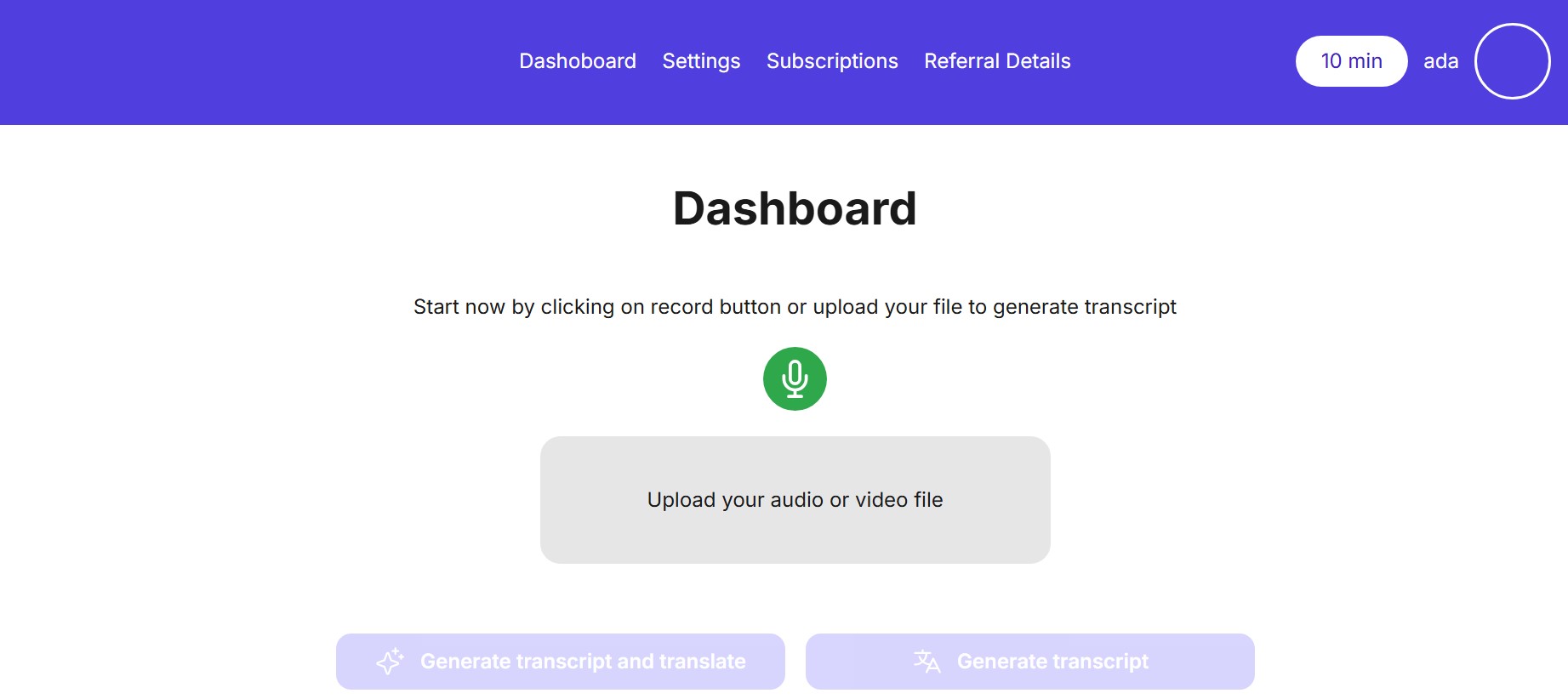 MySpeechAudify screenshot