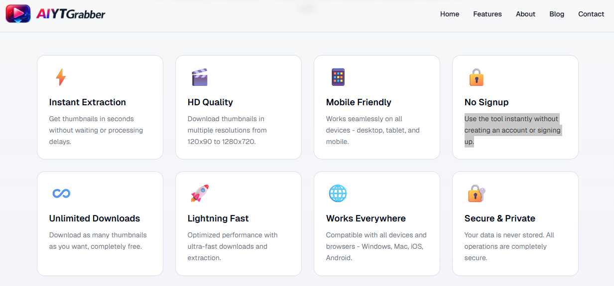 YouTube Thumbnail Downloader screenshot