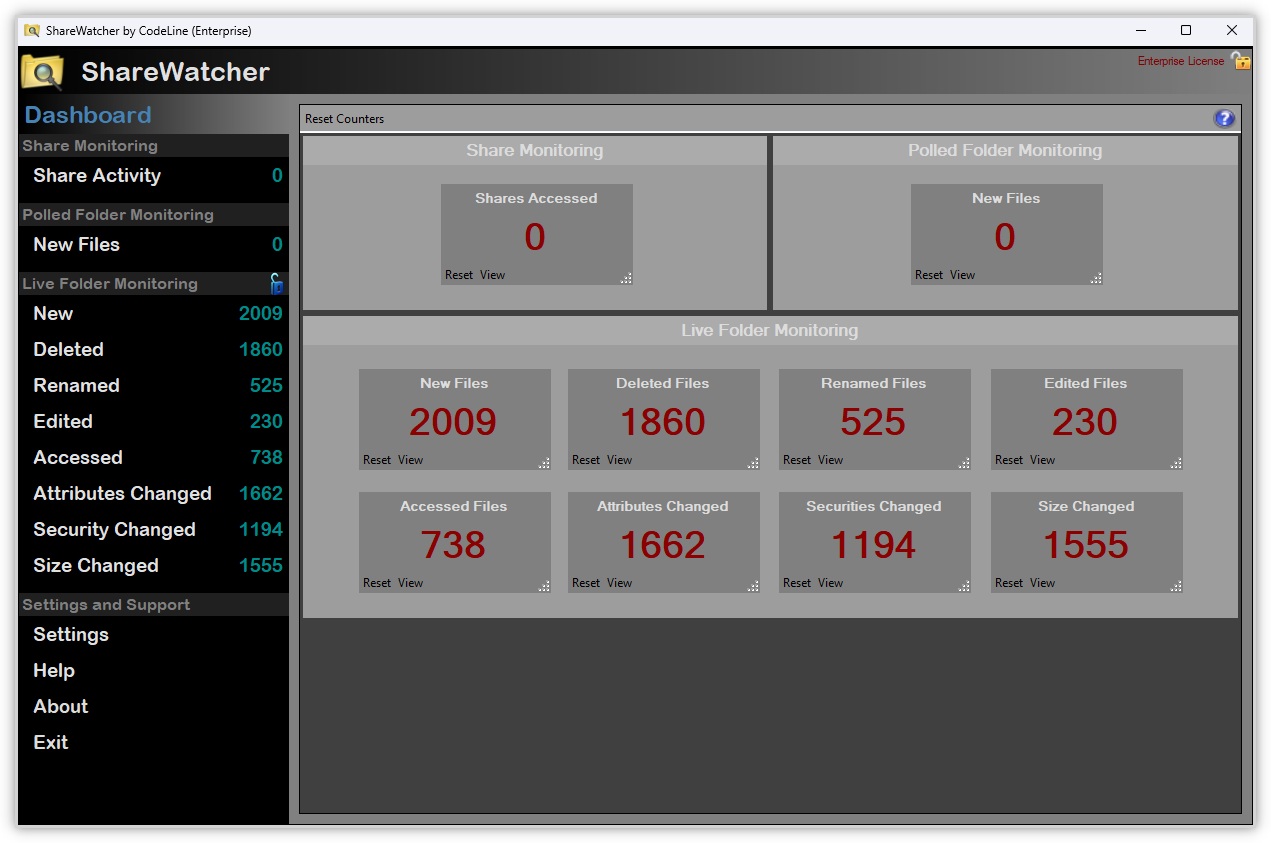 ShareWatcher screenshot