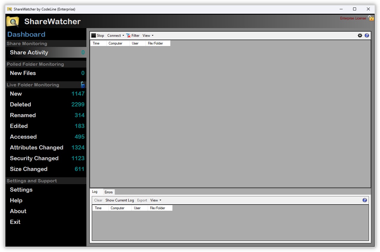 ShareWatcher screenshot