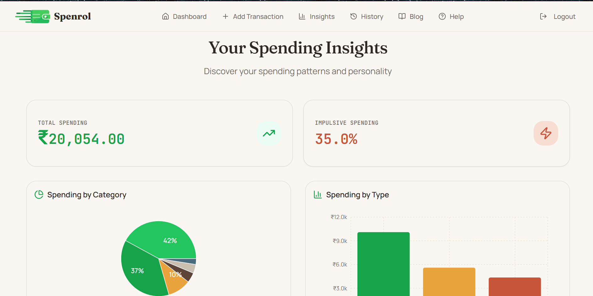 Spenrol screenshot