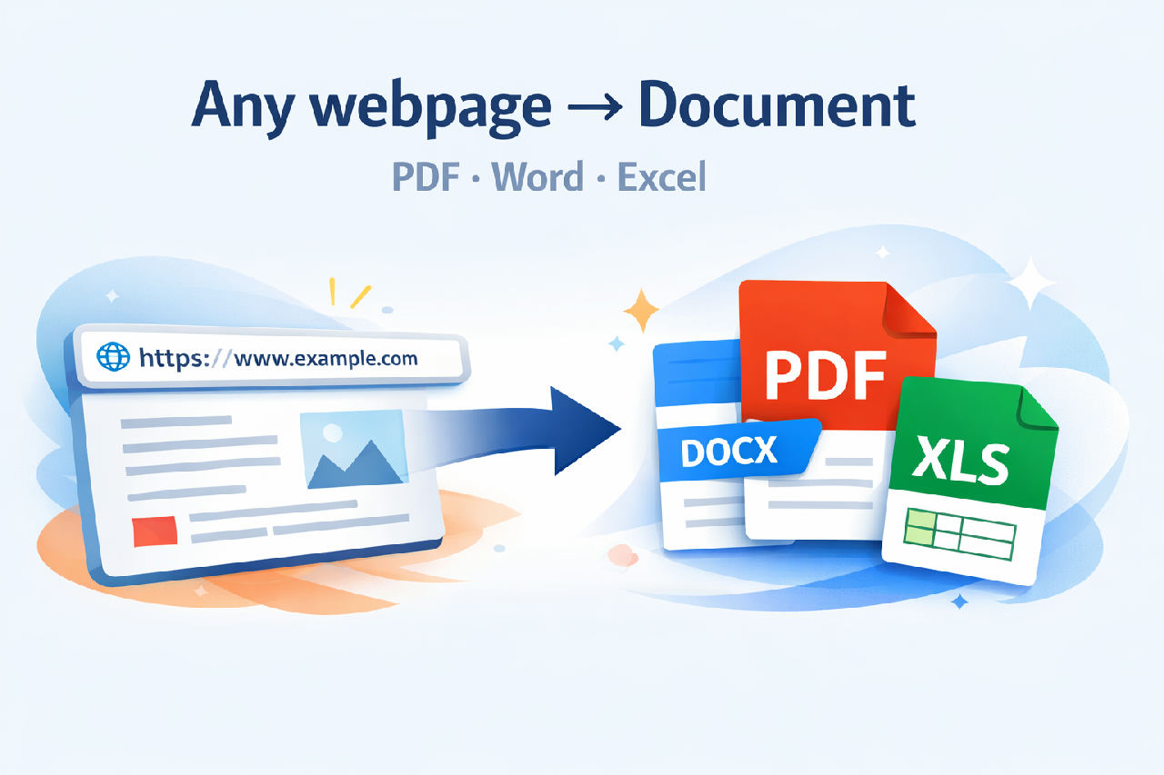 Page2doc screenshot