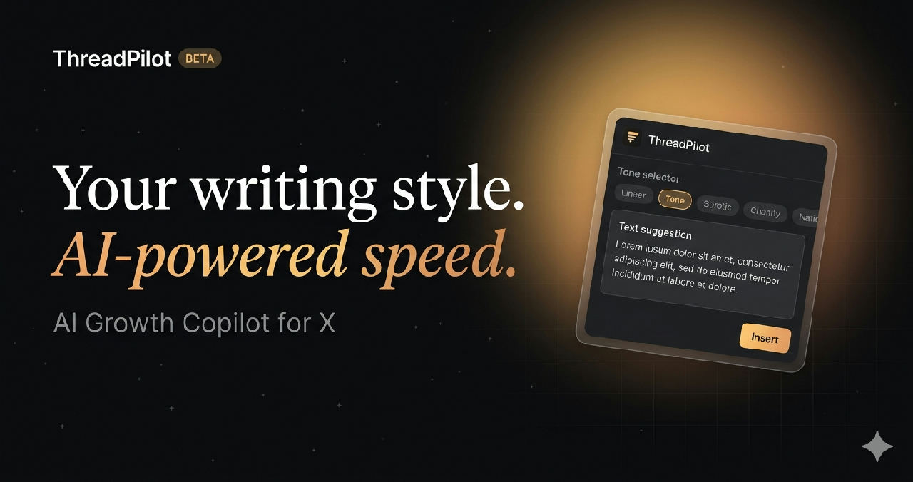 ThreadPilot - AI Growth Copilot for X screenshot