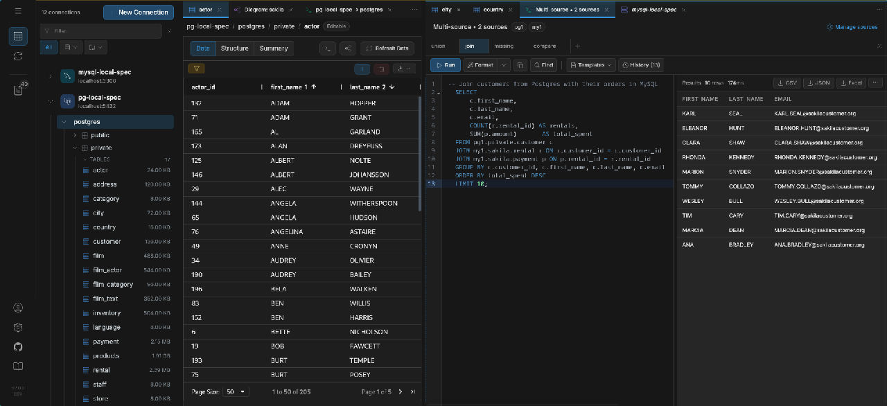 DBConvert Streams screenshot