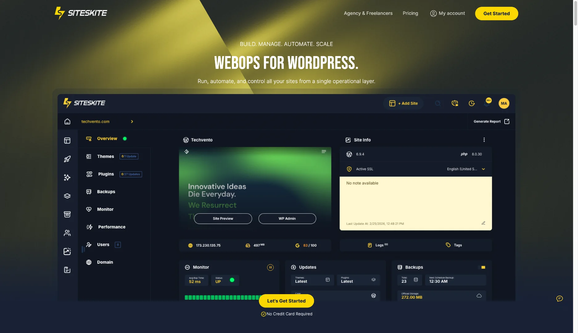 SiteSkite screenshot