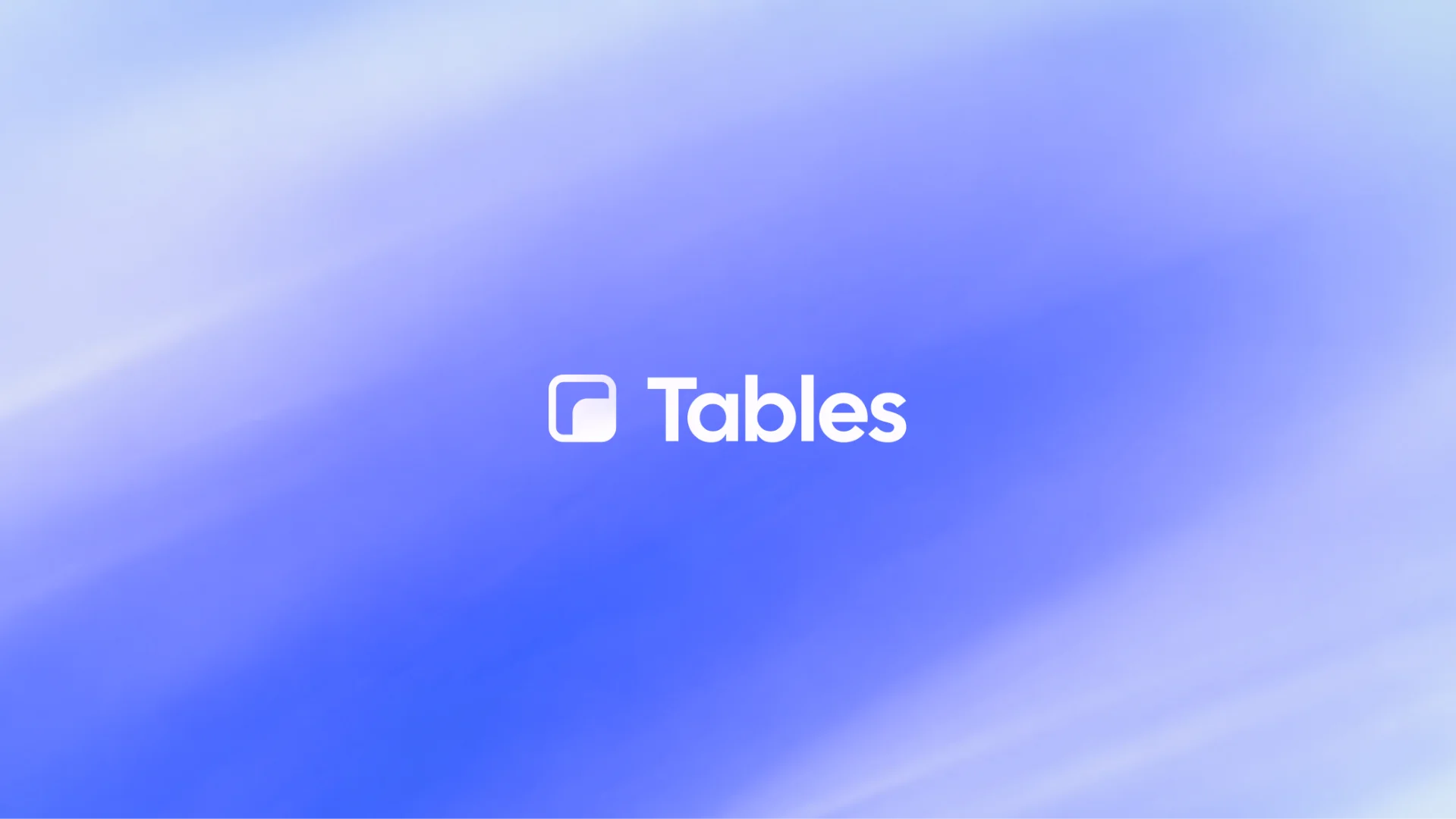 Tables screenshot