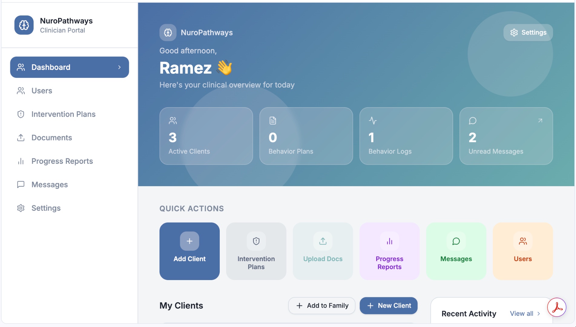 NeuroPathways screenshot